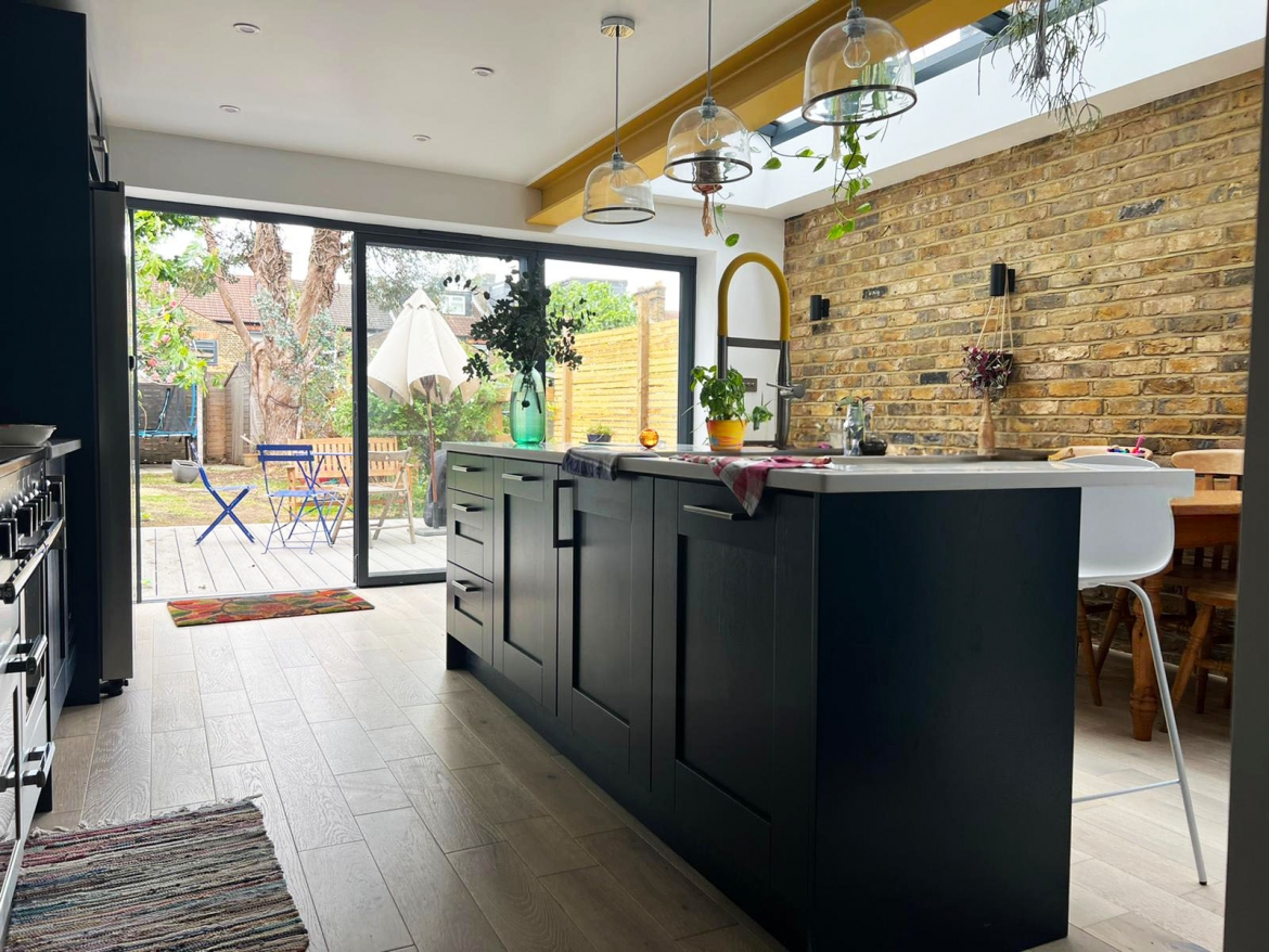 Kitchen Extension, Home Renovation, Refurbishment, Builders, Decoracus, steel beam